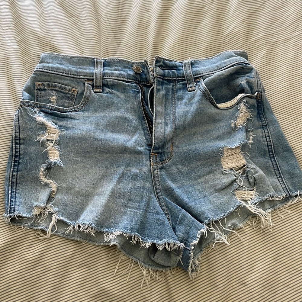 Hollister high rise vintage short